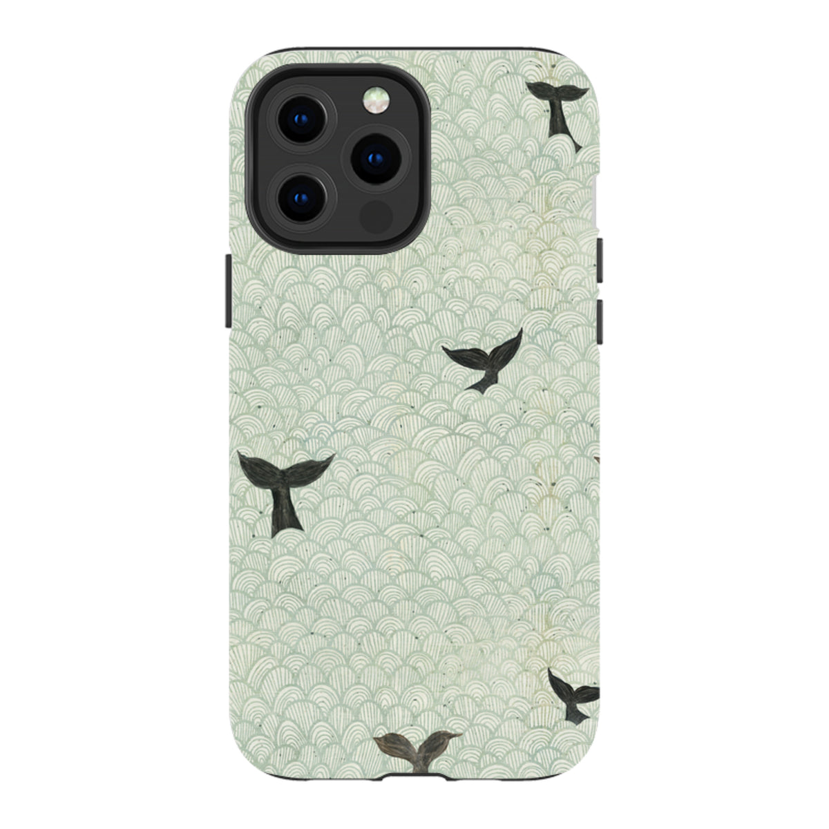 iPhone MagSafe Tough Case - Whale Tails By Katherine Quinn