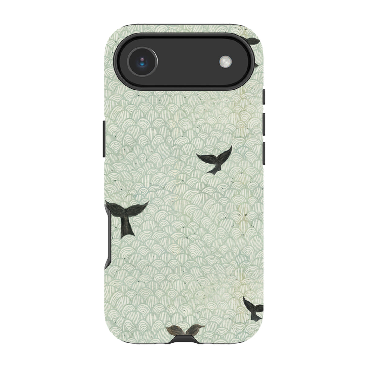 iPhone MagSafe Tough Case - Whale Tails By Katherine Quinn