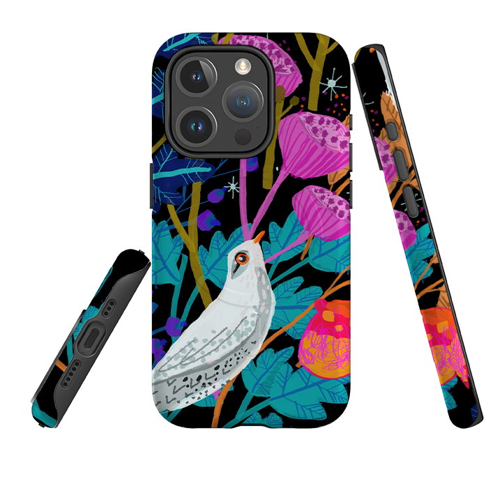 iPhone MagSafe Tough Case -  White Bird By Claire West