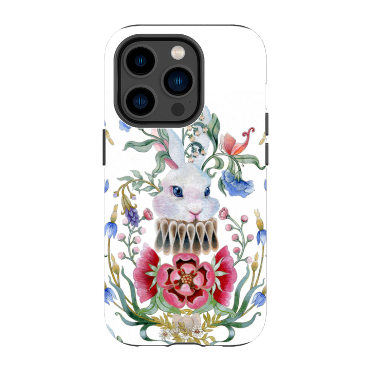 iPhone MagSafe Tough Case -  White Rabbit By Maria Matos