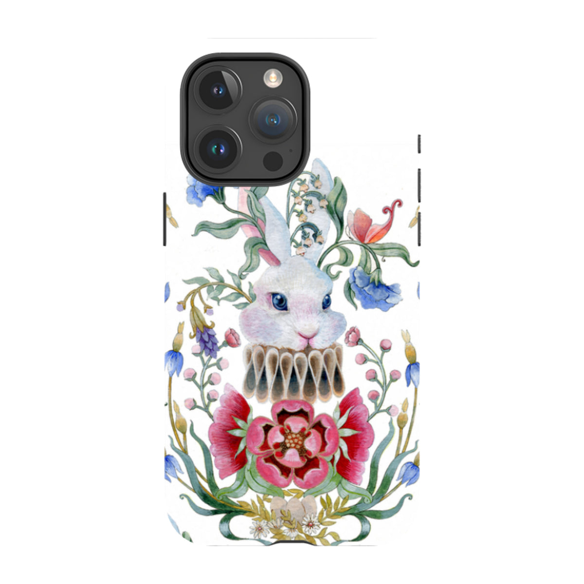 iPhone MagSafe Tough Case -  White Rabbit By Maria Matos