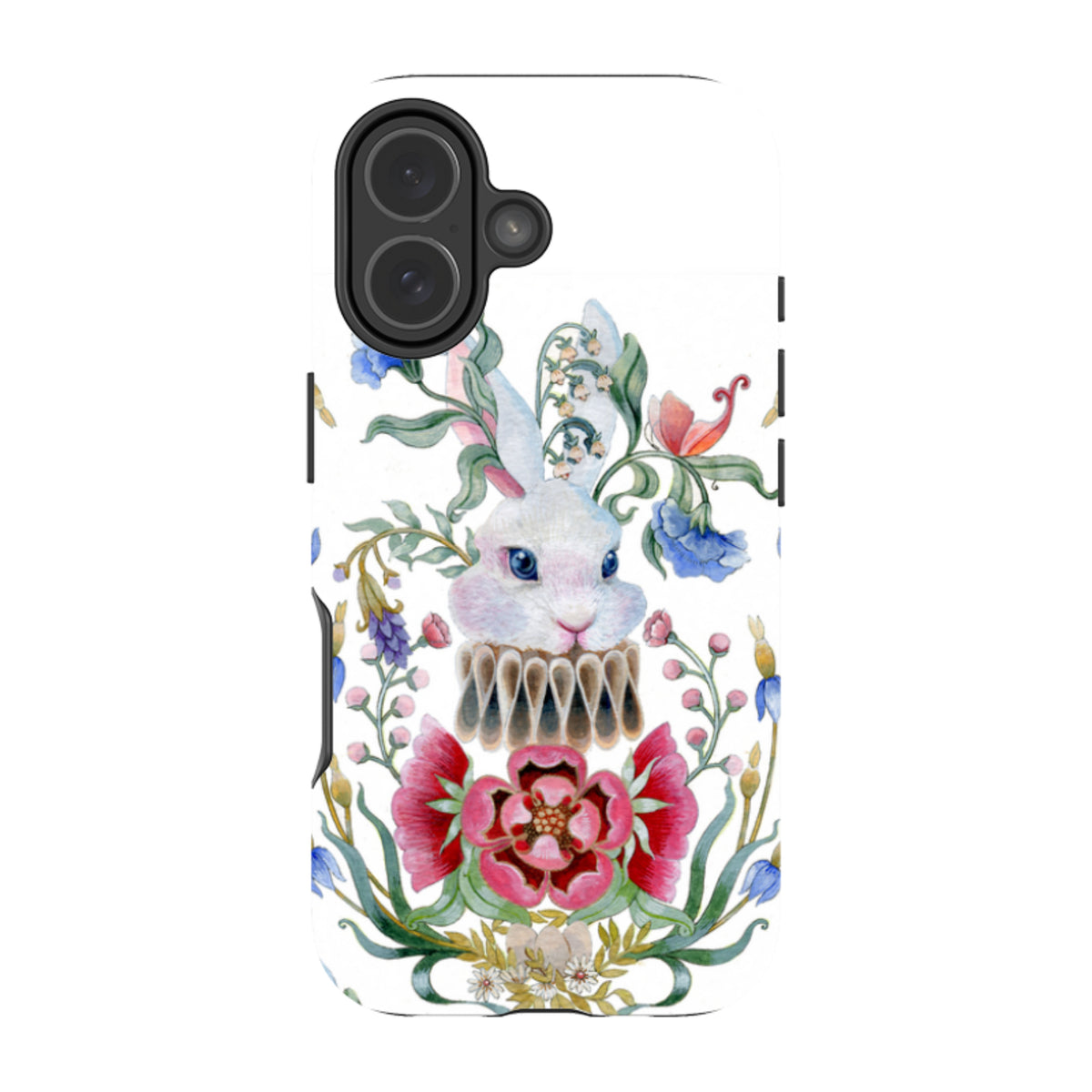 iPhone MagSafe Tough Case -  White Rabbit By Maria Matos