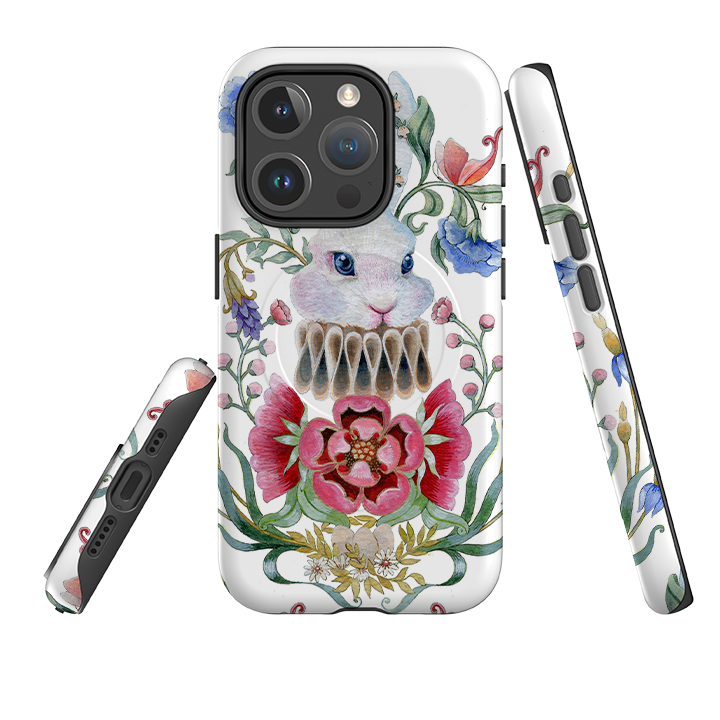 iPhone MagSafe Tough Case -  White Rabbit By Maria Matos