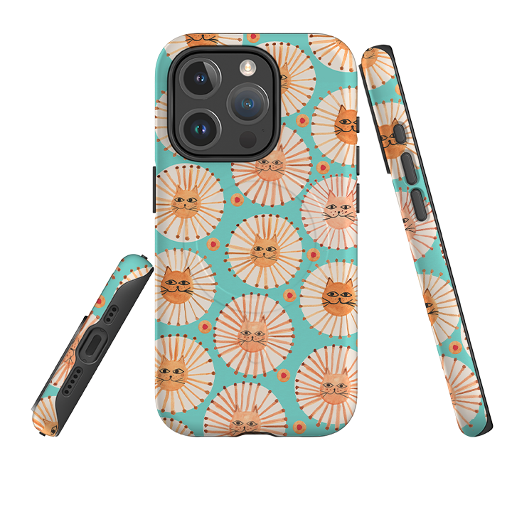 iPhone MagSafe Tough Case -  Wild Cats By Gabriela Larios