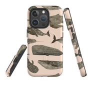 iPhone MagSafe Tough Case - Wild Flower Whales II By Katherine Quinn