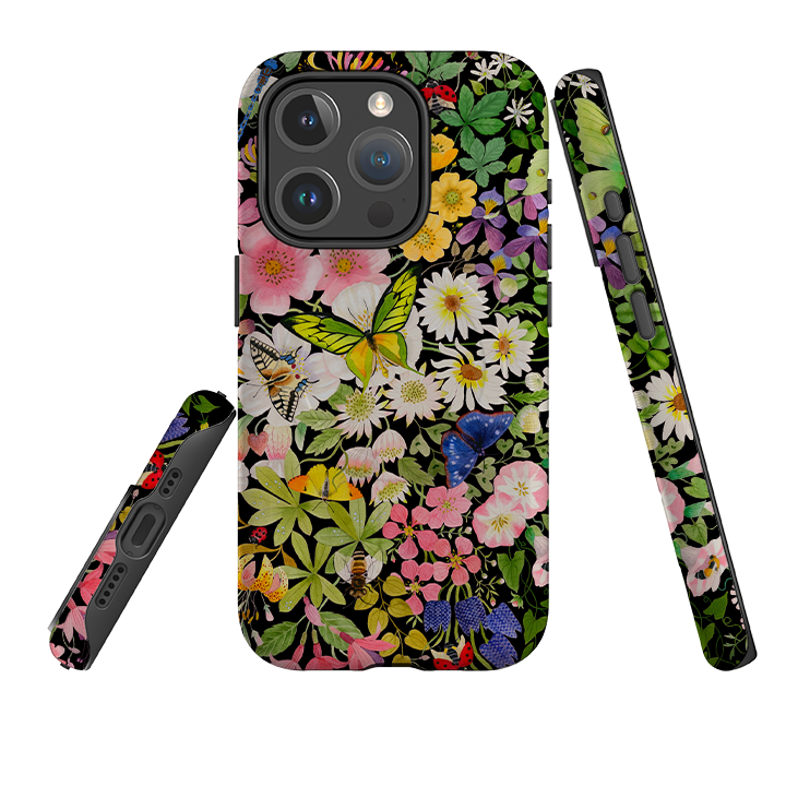 iPhone MagSafe Tough Case -  Wild Flowers By Bex Parkin