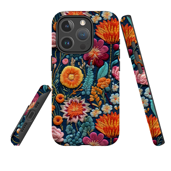 iPhone MagSafe Tough Case - Wild Summer Flowers