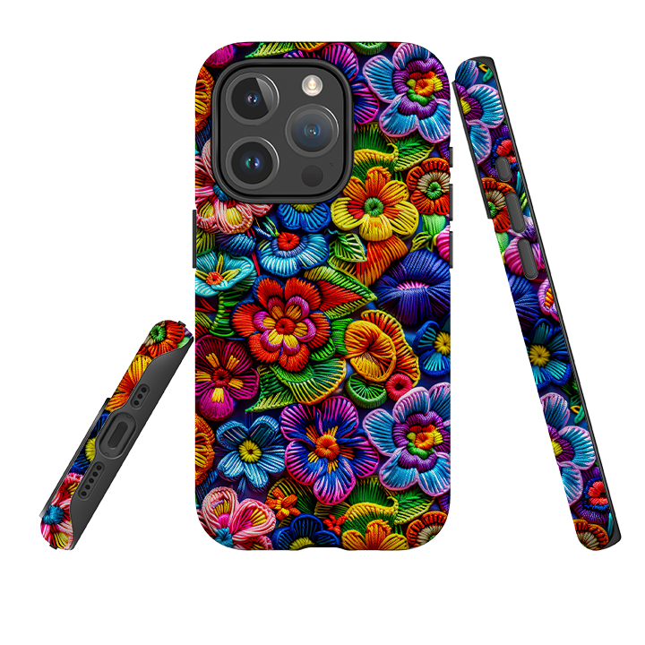 iPhone MagSafe Tough Case - Wild Summer Flowers V