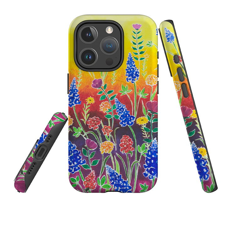 iPhone MagSafe Tough Case - Wildflower Fantasy By Linda Calvert Jacobson