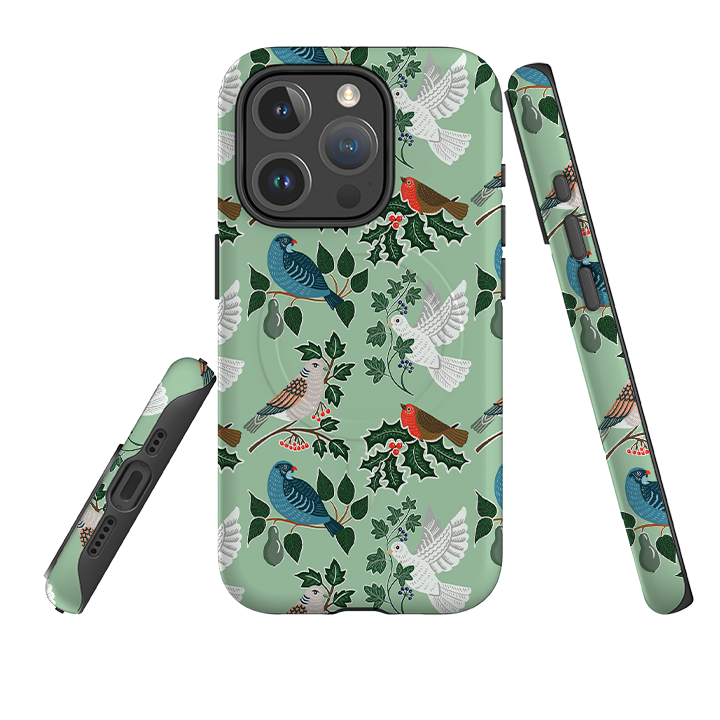 iPhone MagSafe Tough Case – Wintervögel-1 von Kate Heiss