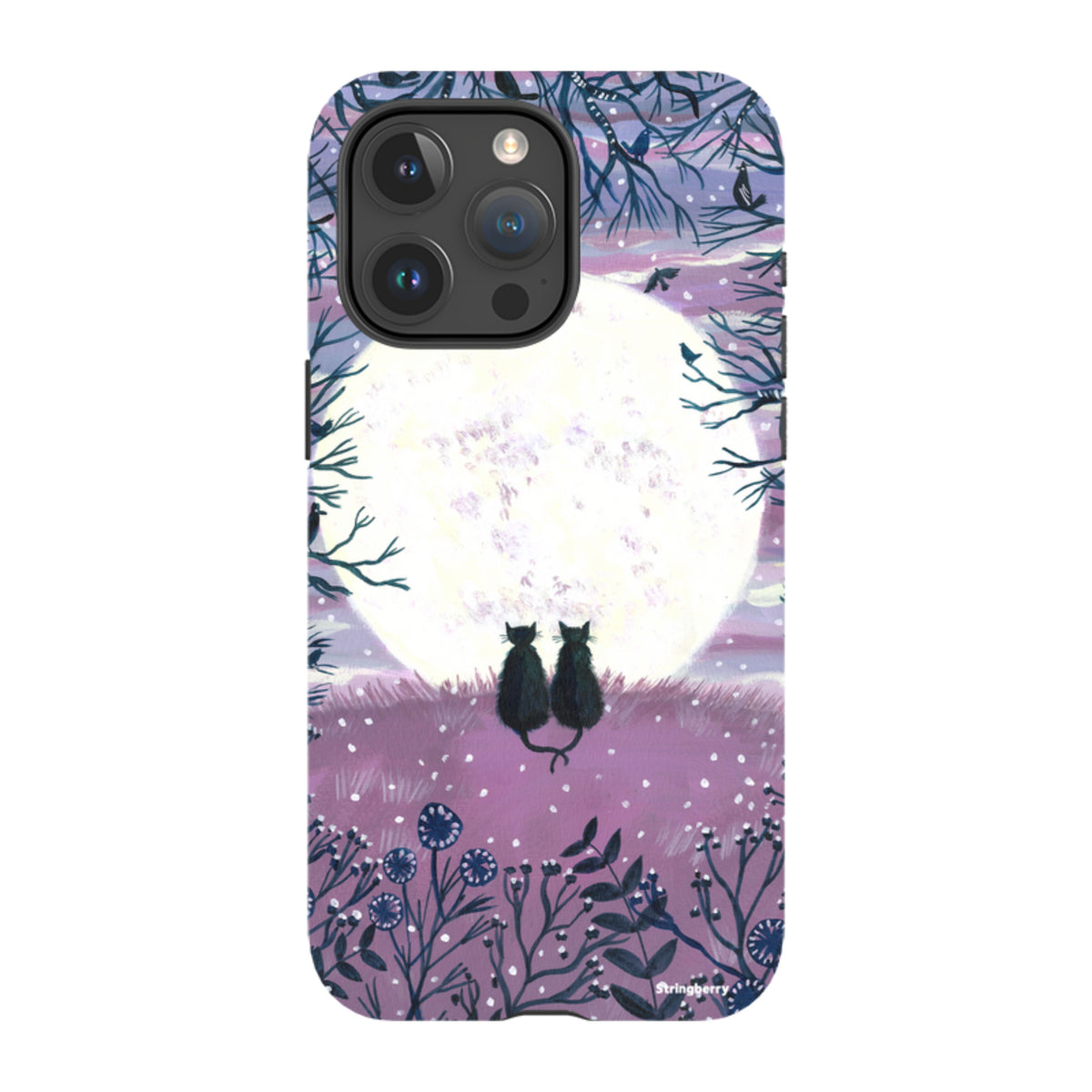iPhone MagSafe Tough Case - Winter Cats II By Mary Stubberfield