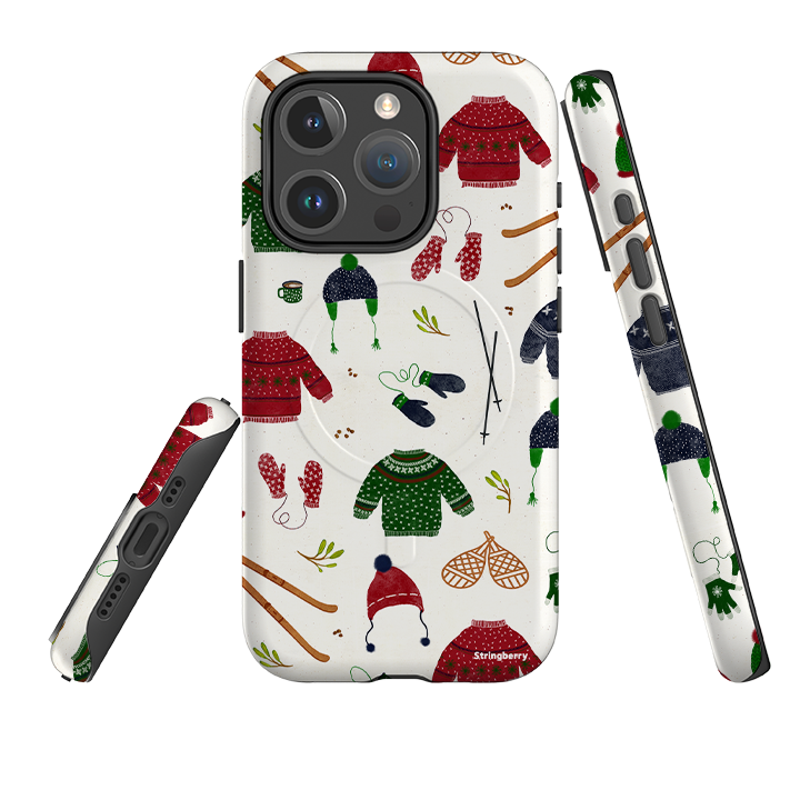iPhone MagSafe Tough Case - Winter Clothes By Katherine Quinn