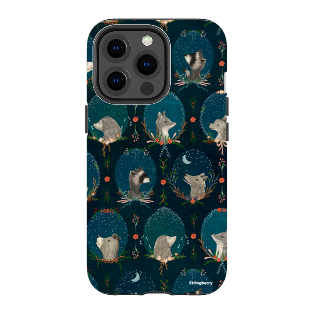 iPhone MagSafe Tough Case - Winter Collage By Katherine Quinn