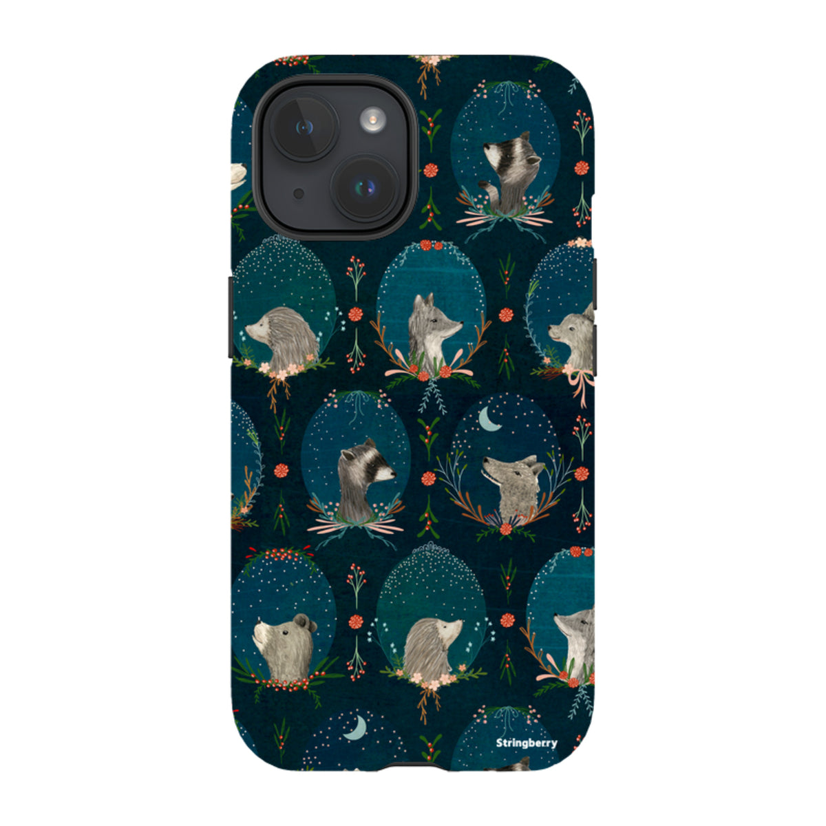 iPhone MagSafe Tough Case - Winter Collage By Katherine Quinn
