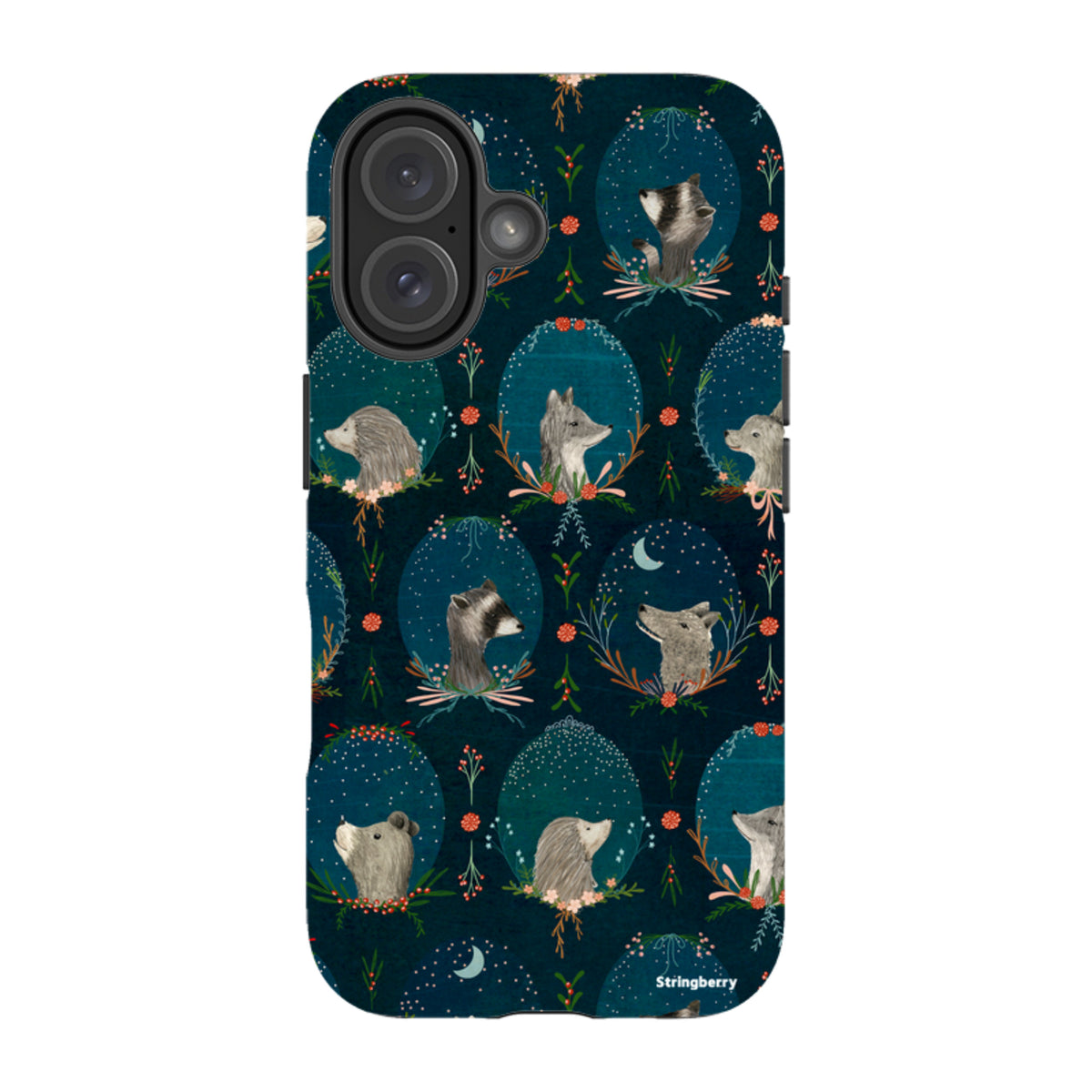 iPhone MagSafe Tough Case - Winter Collage By Katherine Quinn