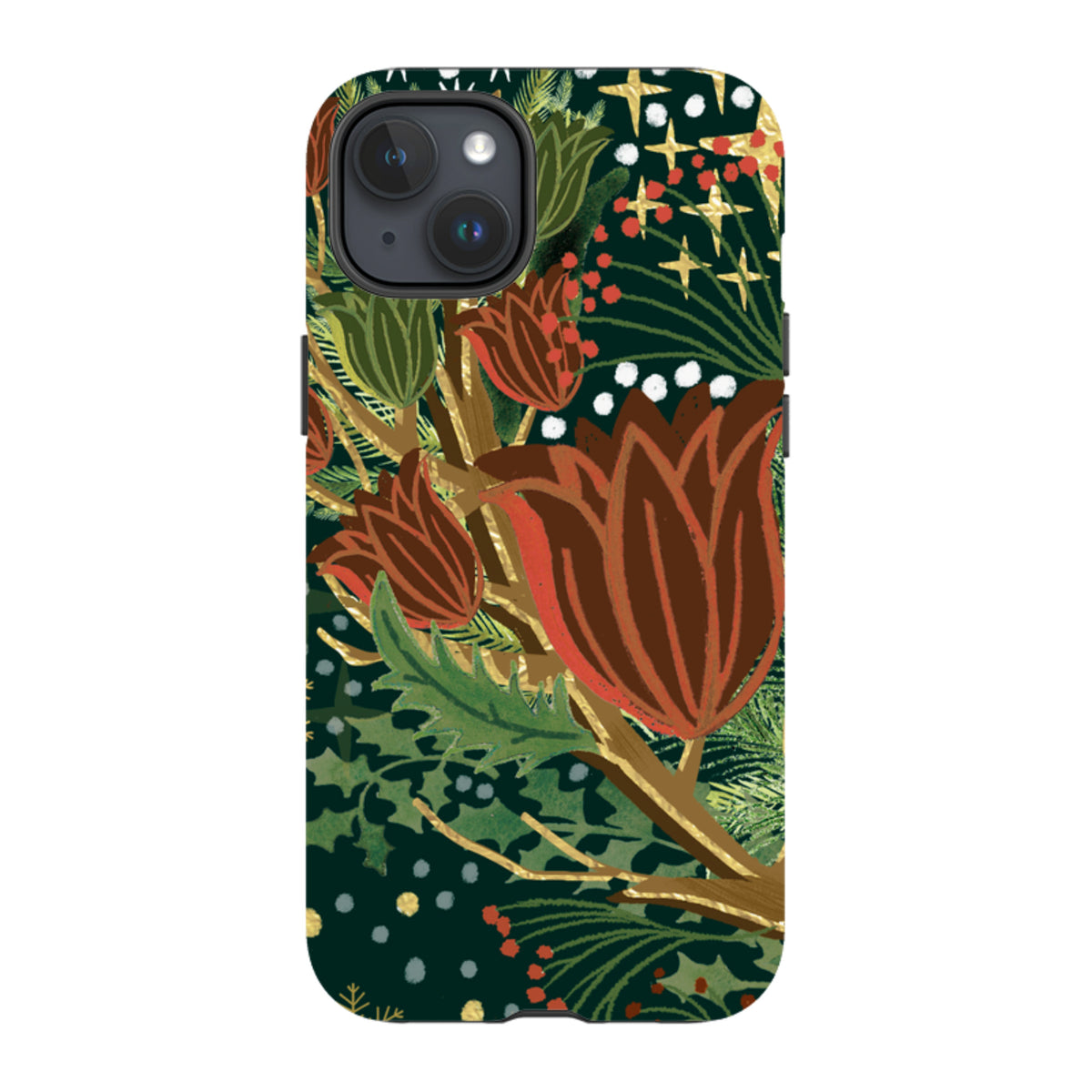 iPhone MagSafe Tough Case - Winter Deer II By Emma Frances Grant