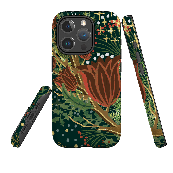 iPhone MagSafe Tough Case - Winter Deer II By Emma Frances Grant