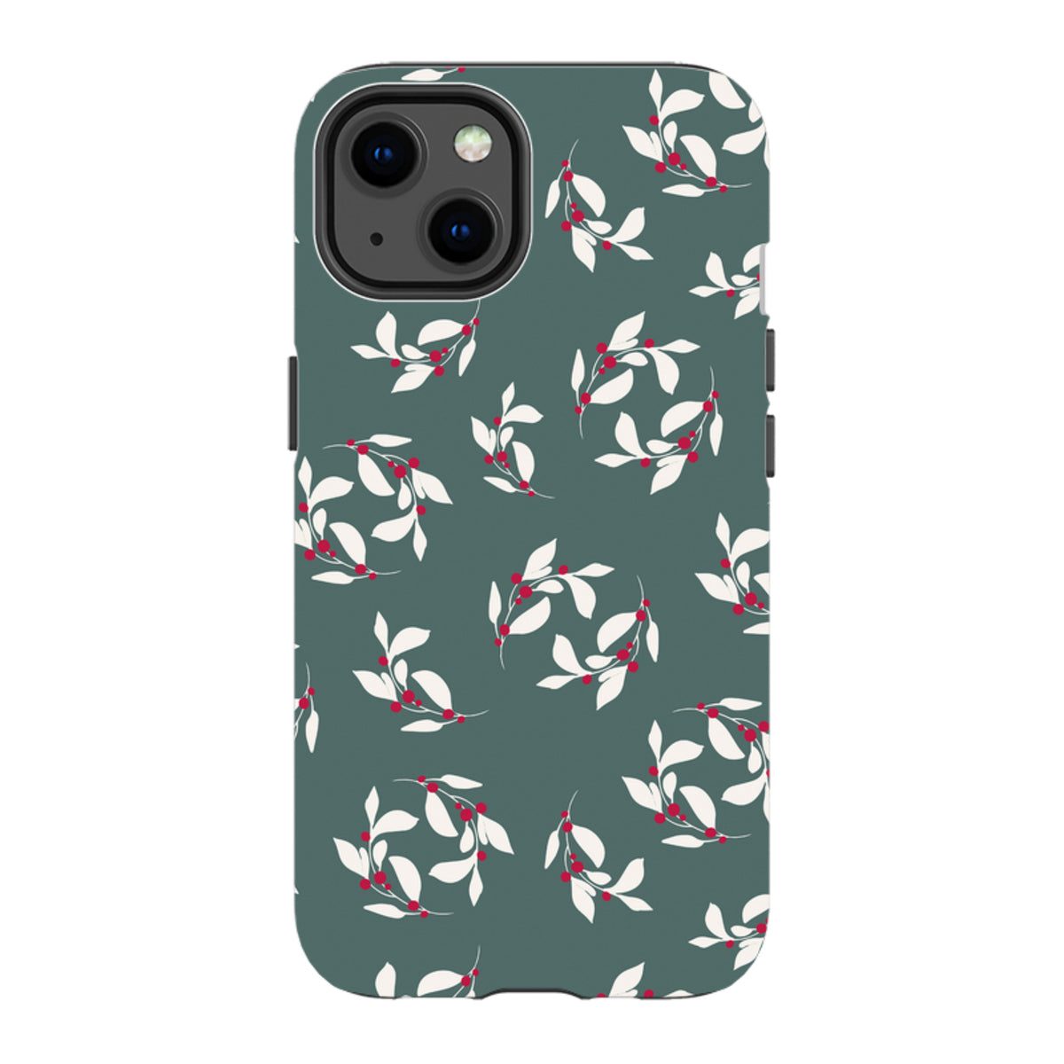 iPhone MagSafe Tough Case - Winter Floral
