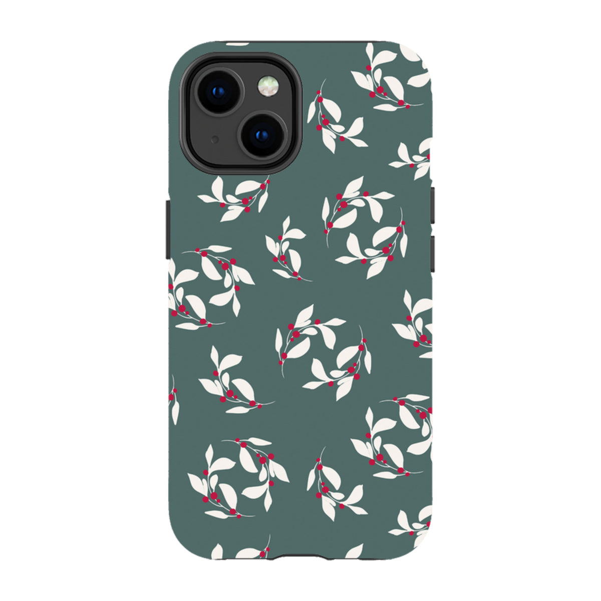 iPhone MagSafe Tough Case - Winter Floral