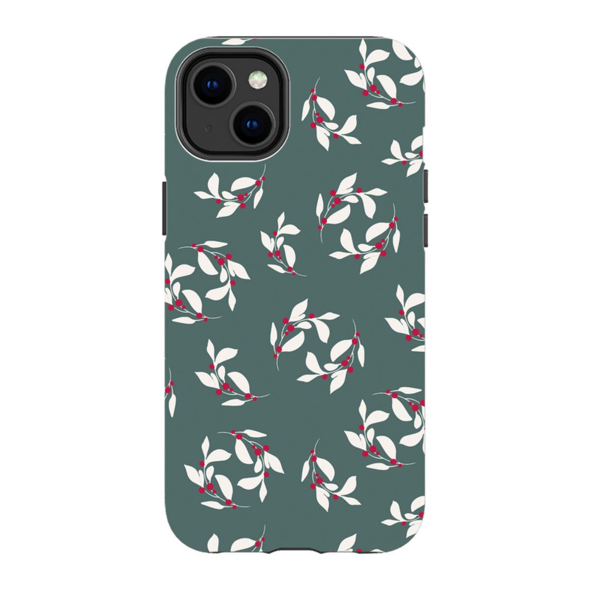 iPhone MagSafe Tough Case - Winter Floral
