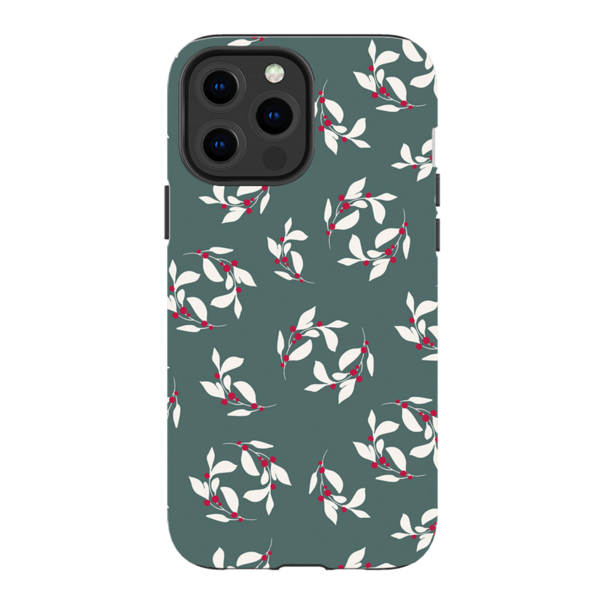 iPhone MagSafe Tough Case - Winter Floral