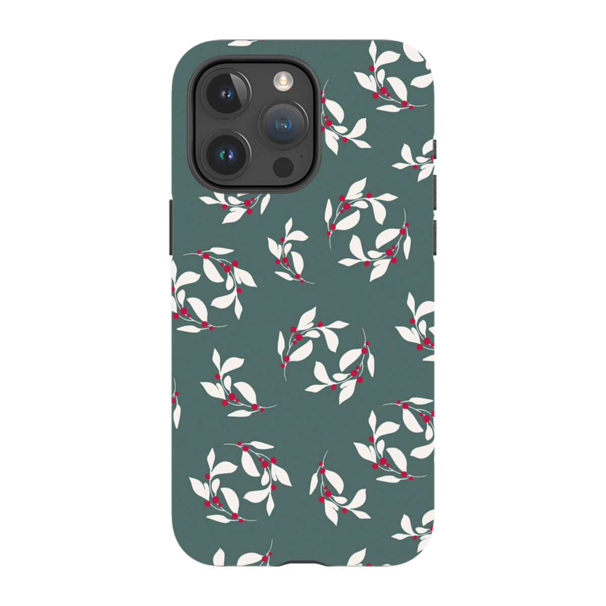 iPhone MagSafe Tough Case - Winter Floral