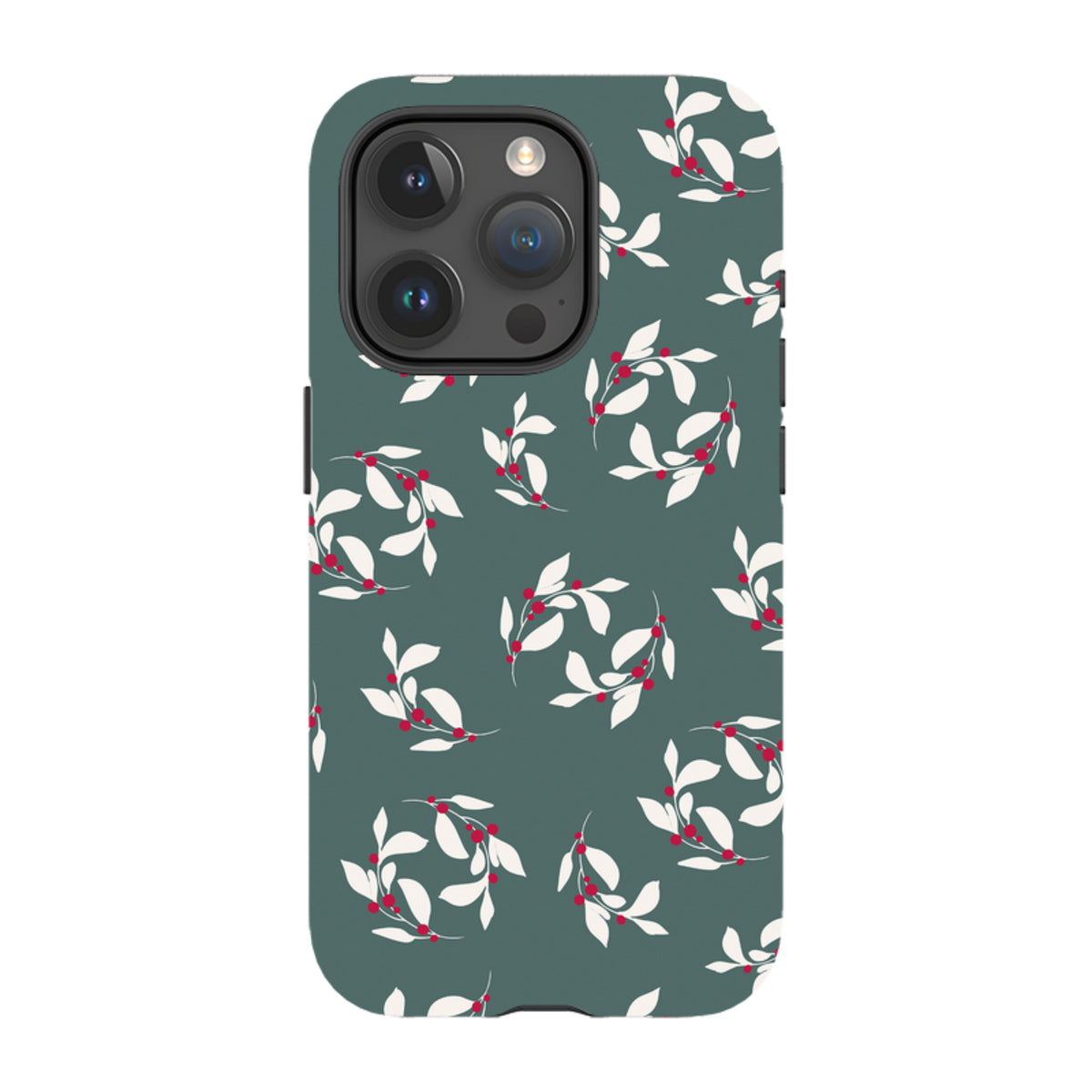 iPhone MagSafe Tough Case - Winter Floral