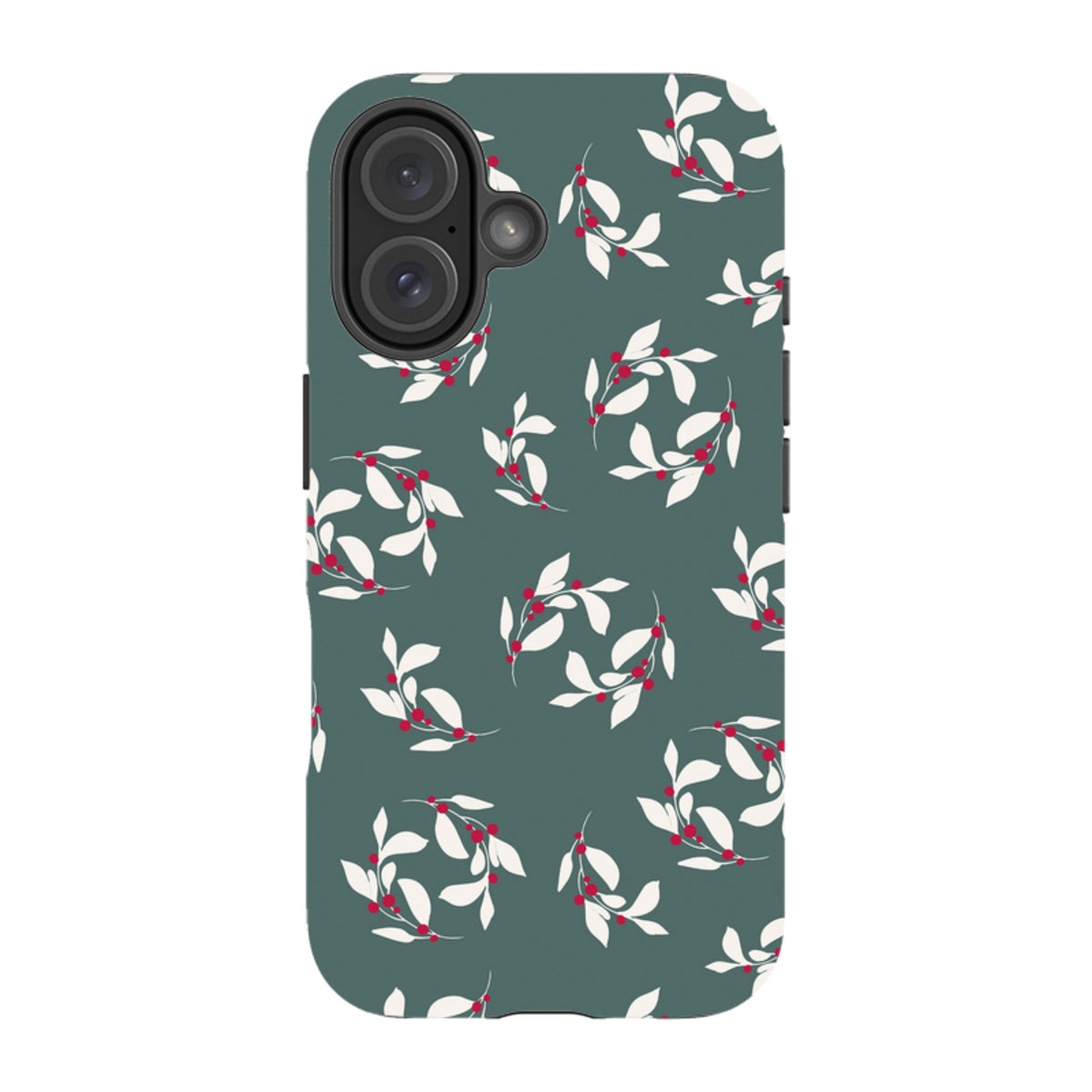 iPhone MagSafe Tough Case - Winter Floral