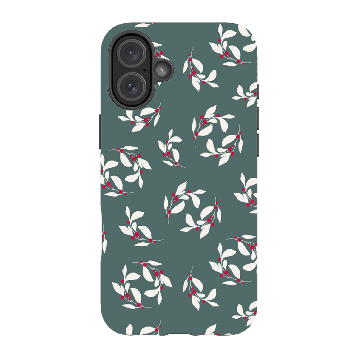 iPhone MagSafe Tough Case - Winter Floral
