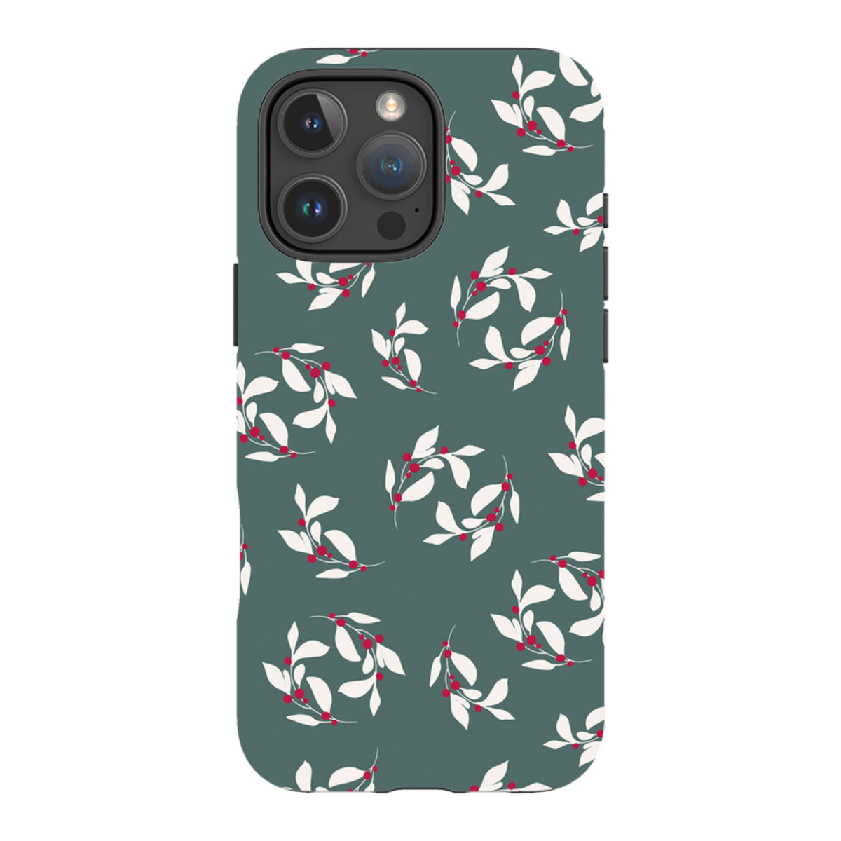 iPhone MagSafe Tough Case - Winter Floral