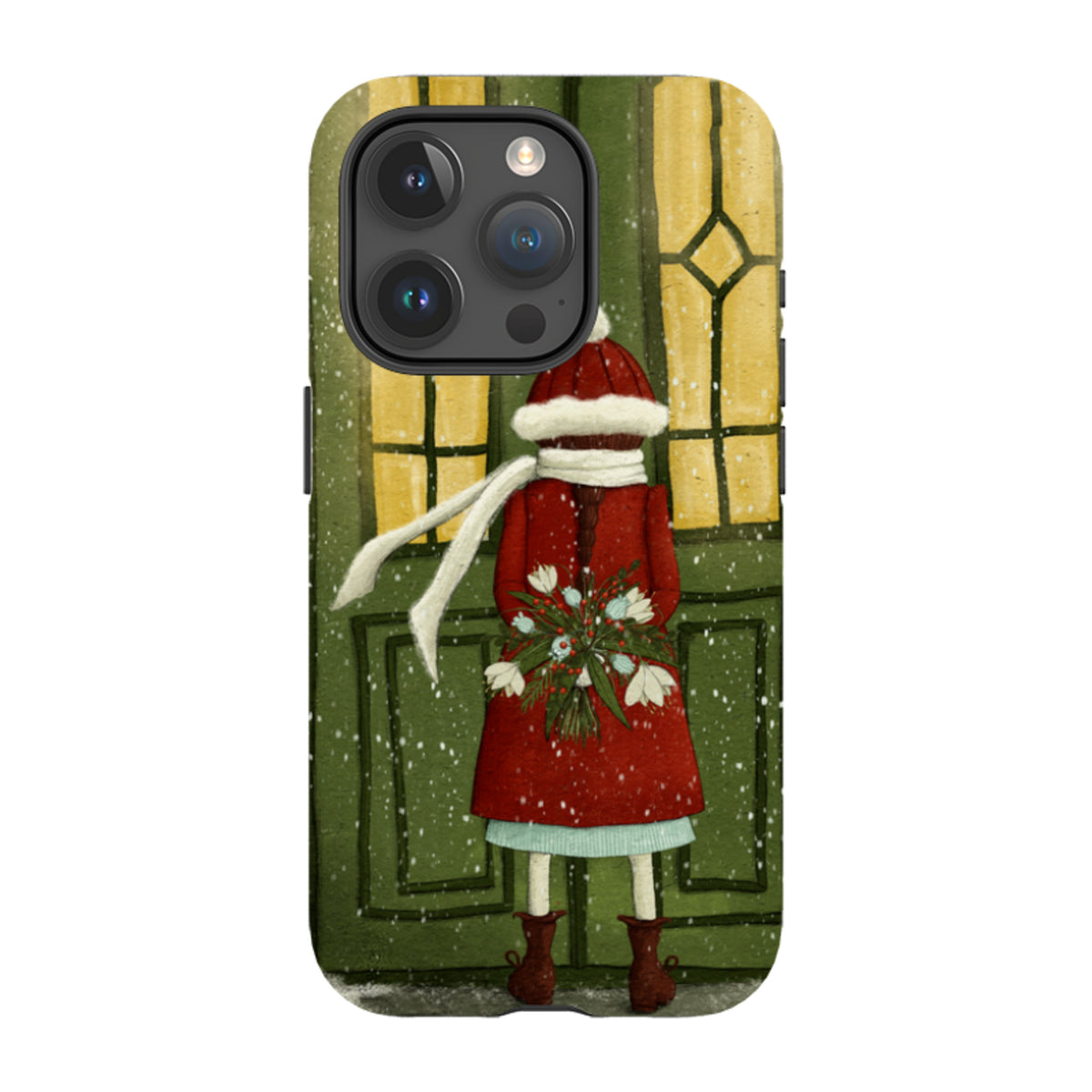 iPhone MagSafe Tough Case -  Winter Flowers By Maja Lindberg
