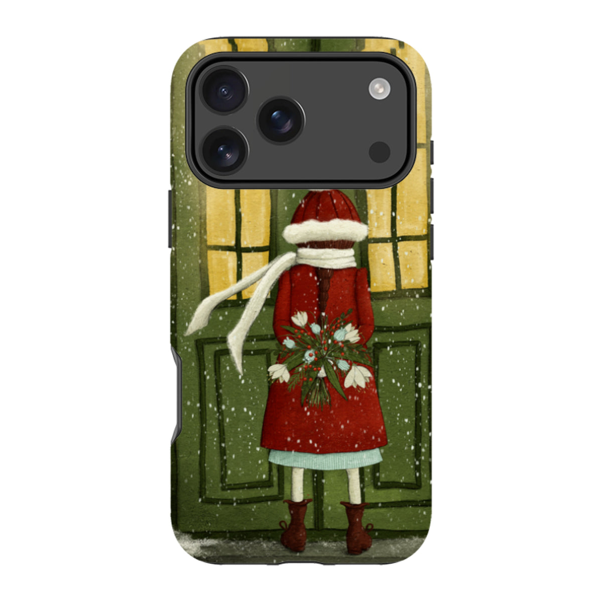 iPhone MagSafe Tough Case -  Winter Flowers By Maja Lindberg