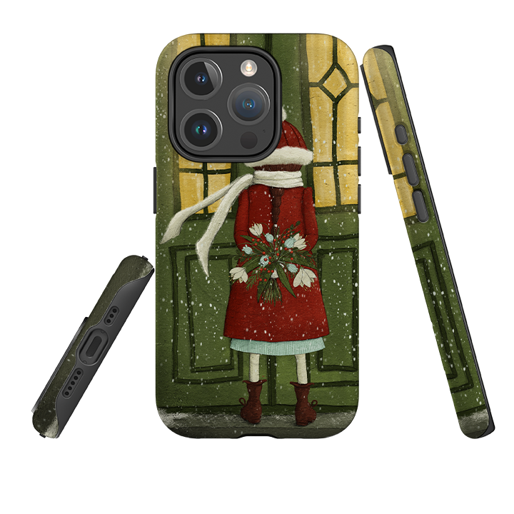 iPhone MagSafe Tough Case -  Winter Flowers By Maja Lindberg