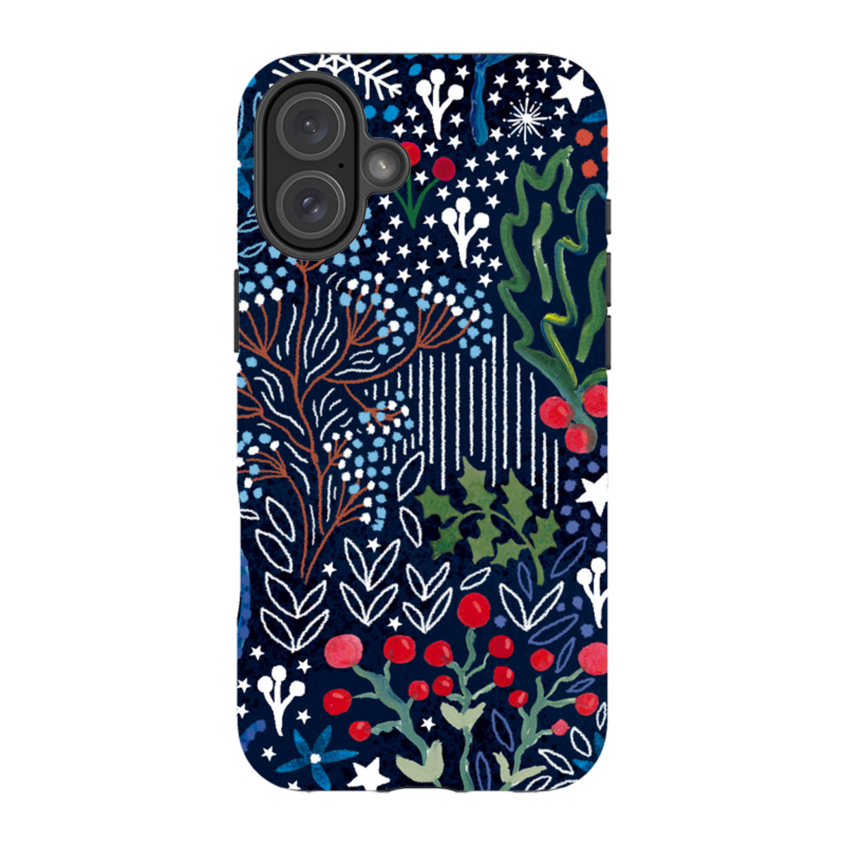 iPhone MagSafe Tough Case - Winter Flowers II By Emma Frances Grant