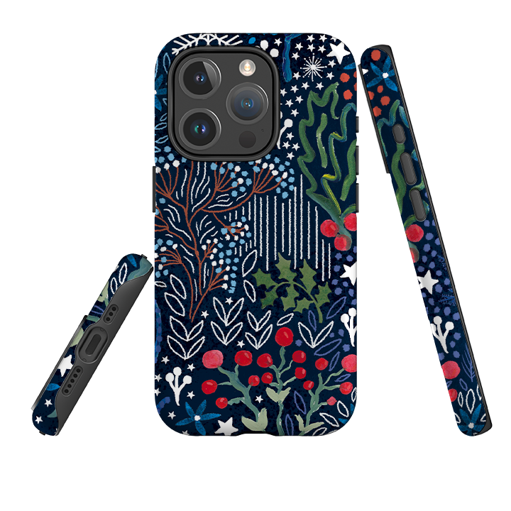 iPhone MagSafe Tough Case - Winter Flowers II By Emma Frances Grant