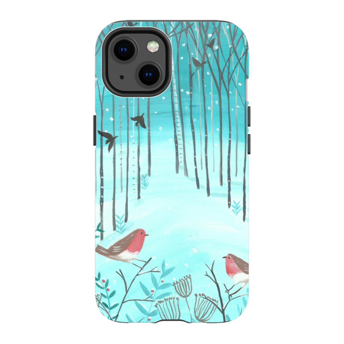 iPhone MagSafe Tough Case - Winter Forest By Mary Stubberfield