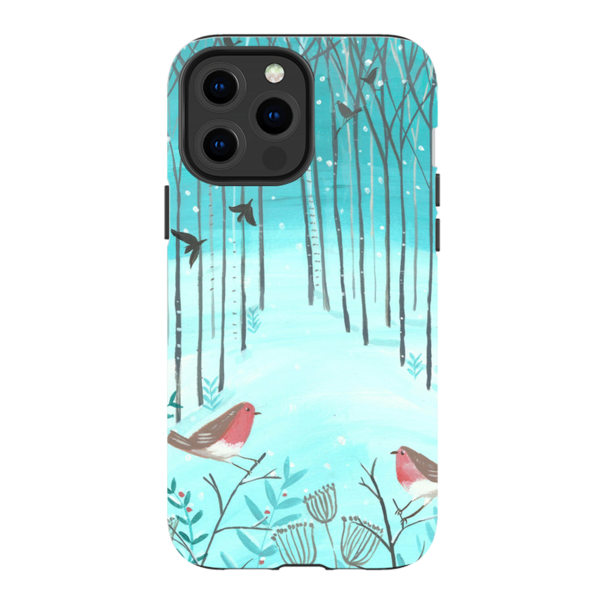 iPhone MagSafe Tough Case - Winter Forest By Mary Stubberfield