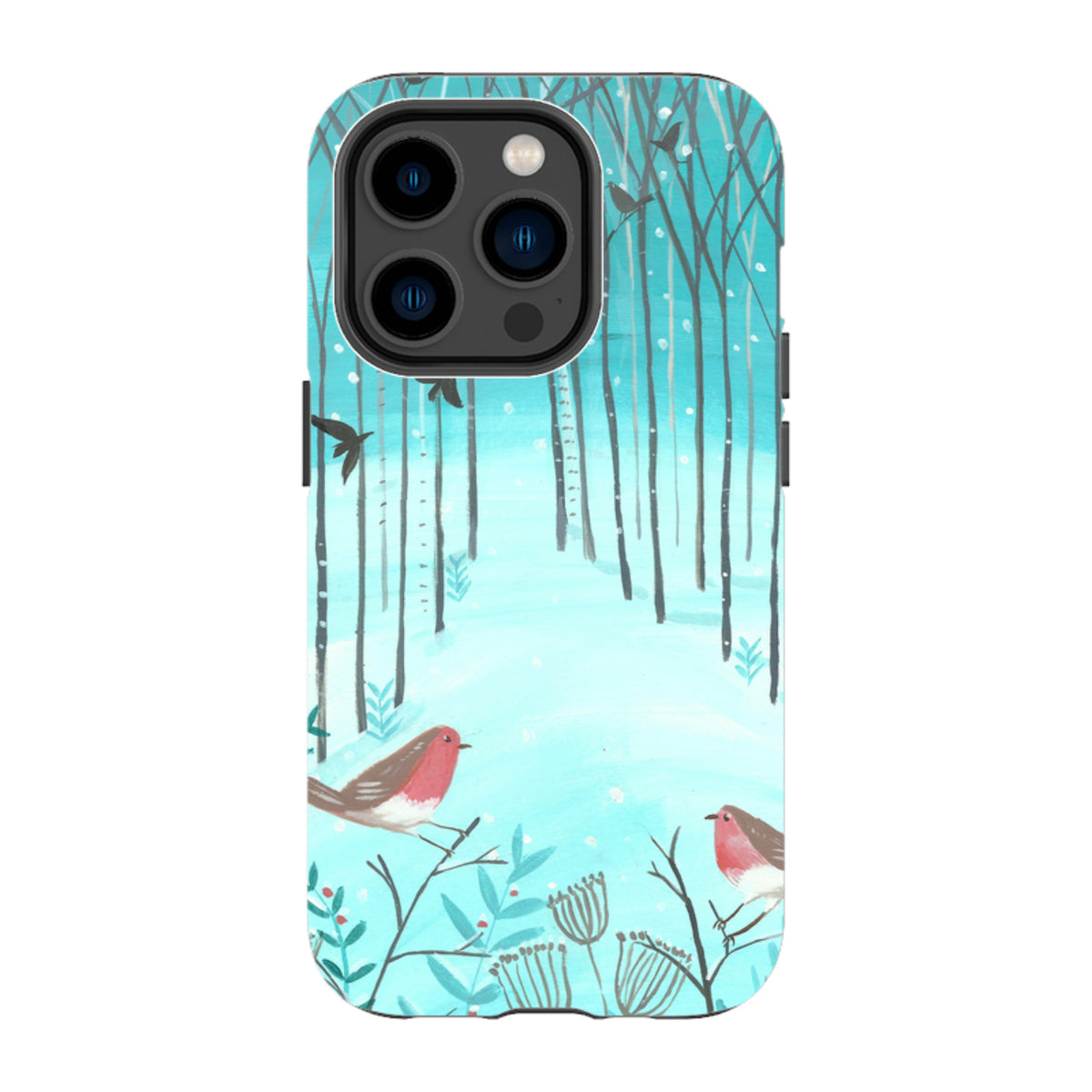 iPhone MagSafe Tough Case - Winter Forest By Mary Stubberfield