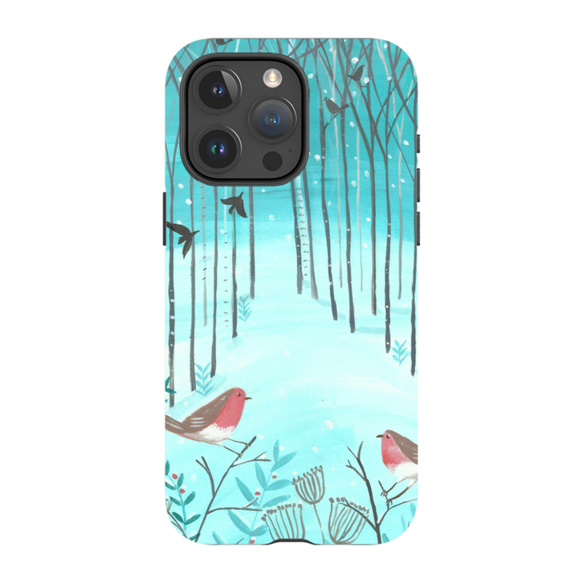 iPhone MagSafe Tough Case - Winter Forest By Mary Stubberfield