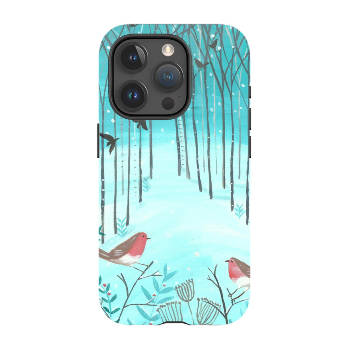 iPhone MagSafe Tough Case - Winter Forest By Mary Stubberfield