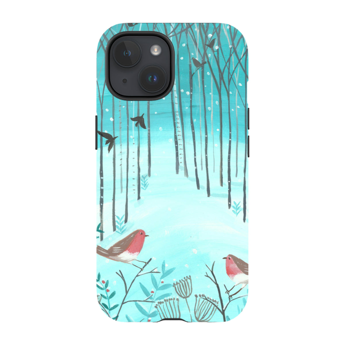 iPhone MagSafe Tough Case - Winter Forest By Mary Stubberfield