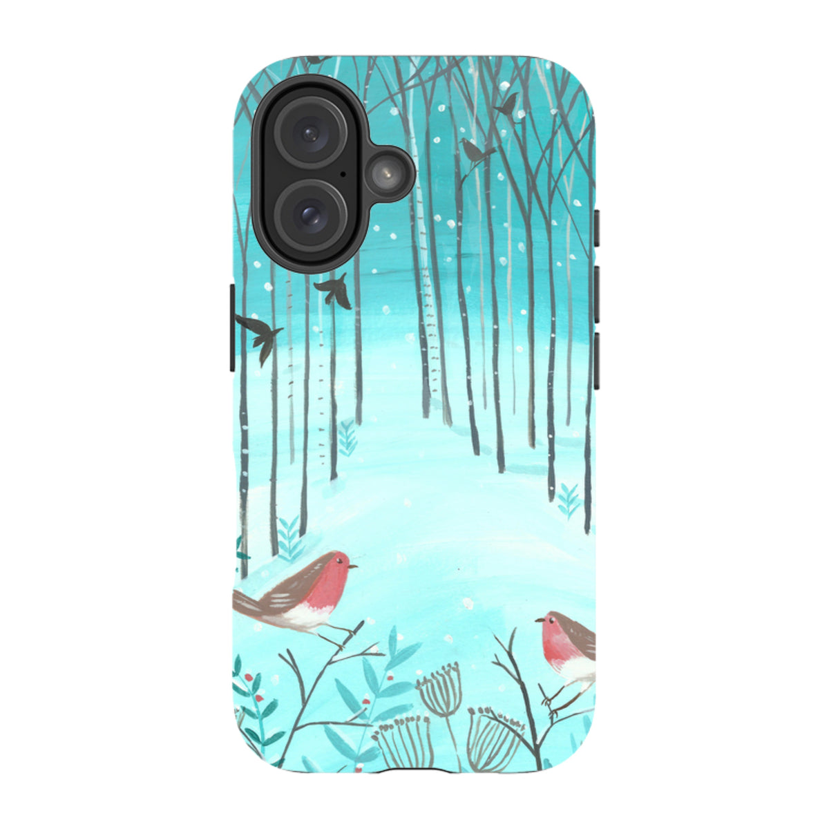 iPhone MagSafe Tough Case - Winter Forest By Mary Stubberfield
