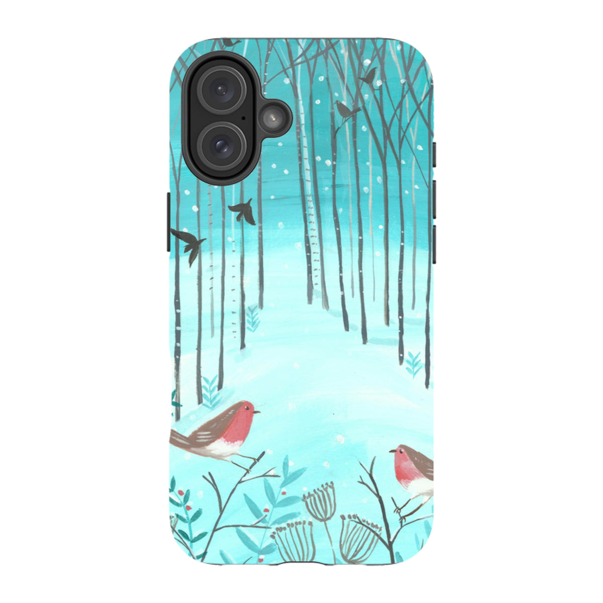 iPhone MagSafe Tough Case - Winter Forest By Mary Stubberfield