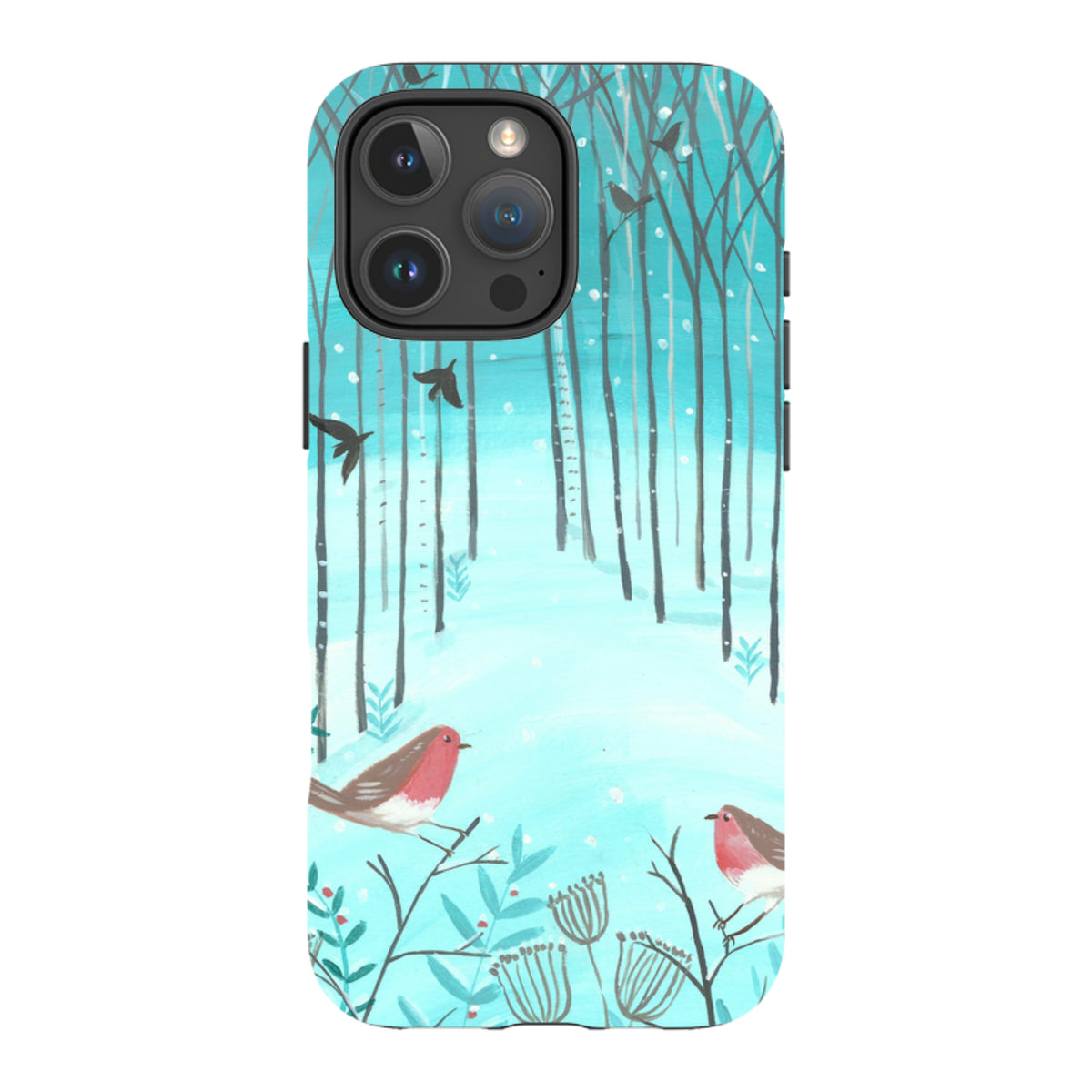 iPhone MagSafe Tough Case - Winter Forest By Mary Stubberfield