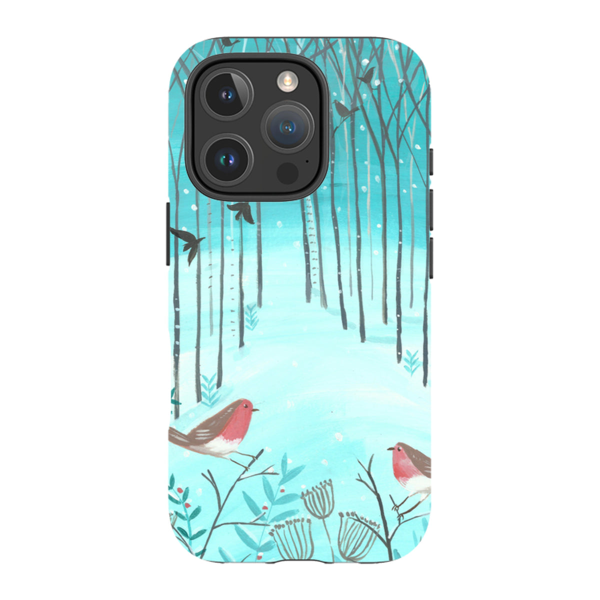 iPhone MagSafe Tough Case - Winter Forest By Mary Stubberfield