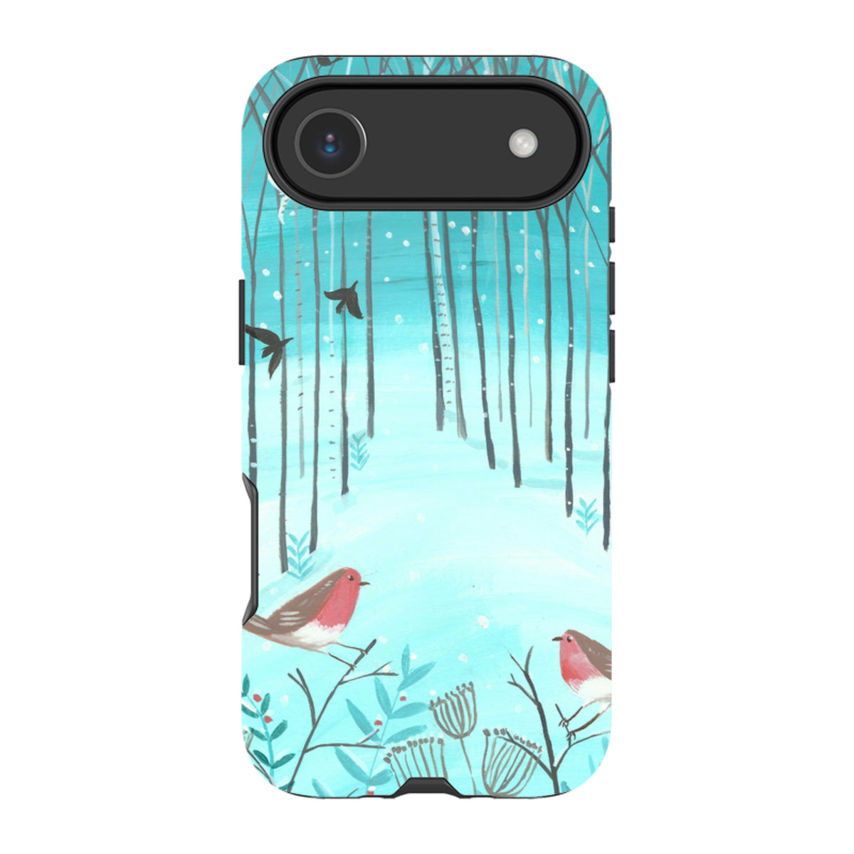iPhone MagSafe Tough Case - Winter Forest By Mary Stubberfield