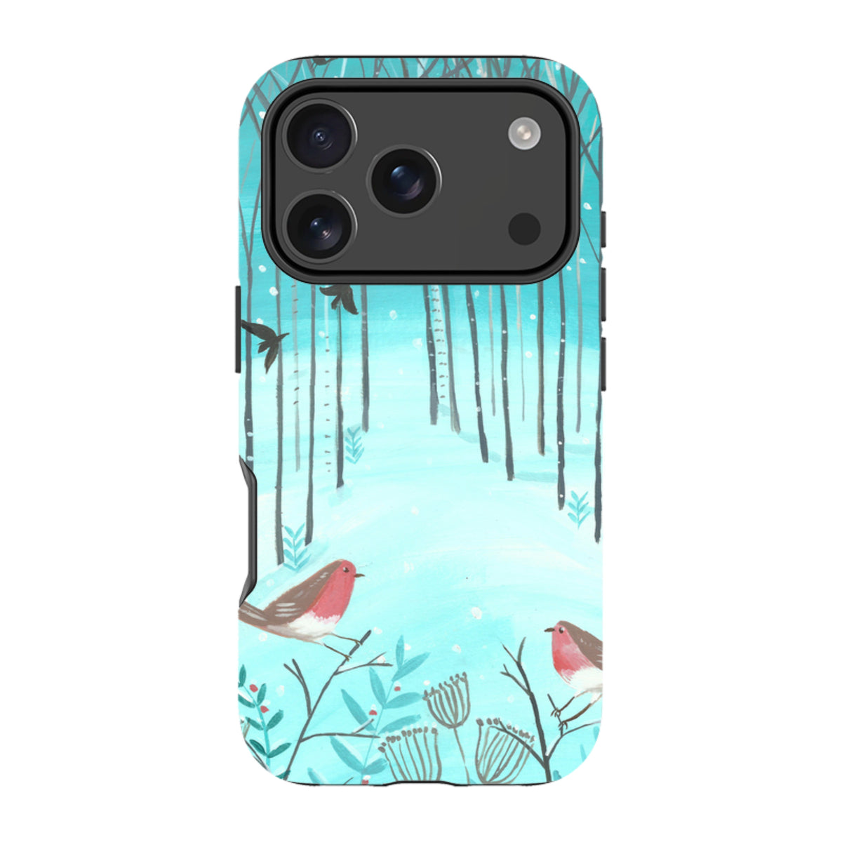 iPhone MagSafe Tough Case - Winter Forest By Mary Stubberfield