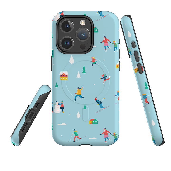 iPhone MagSafe Tough Case - Winter Fun