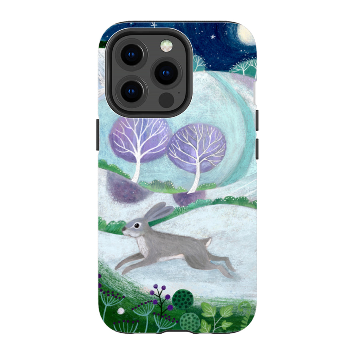 iPhone MagSafe Tough Case -  Winter Hare By Bex Parkin