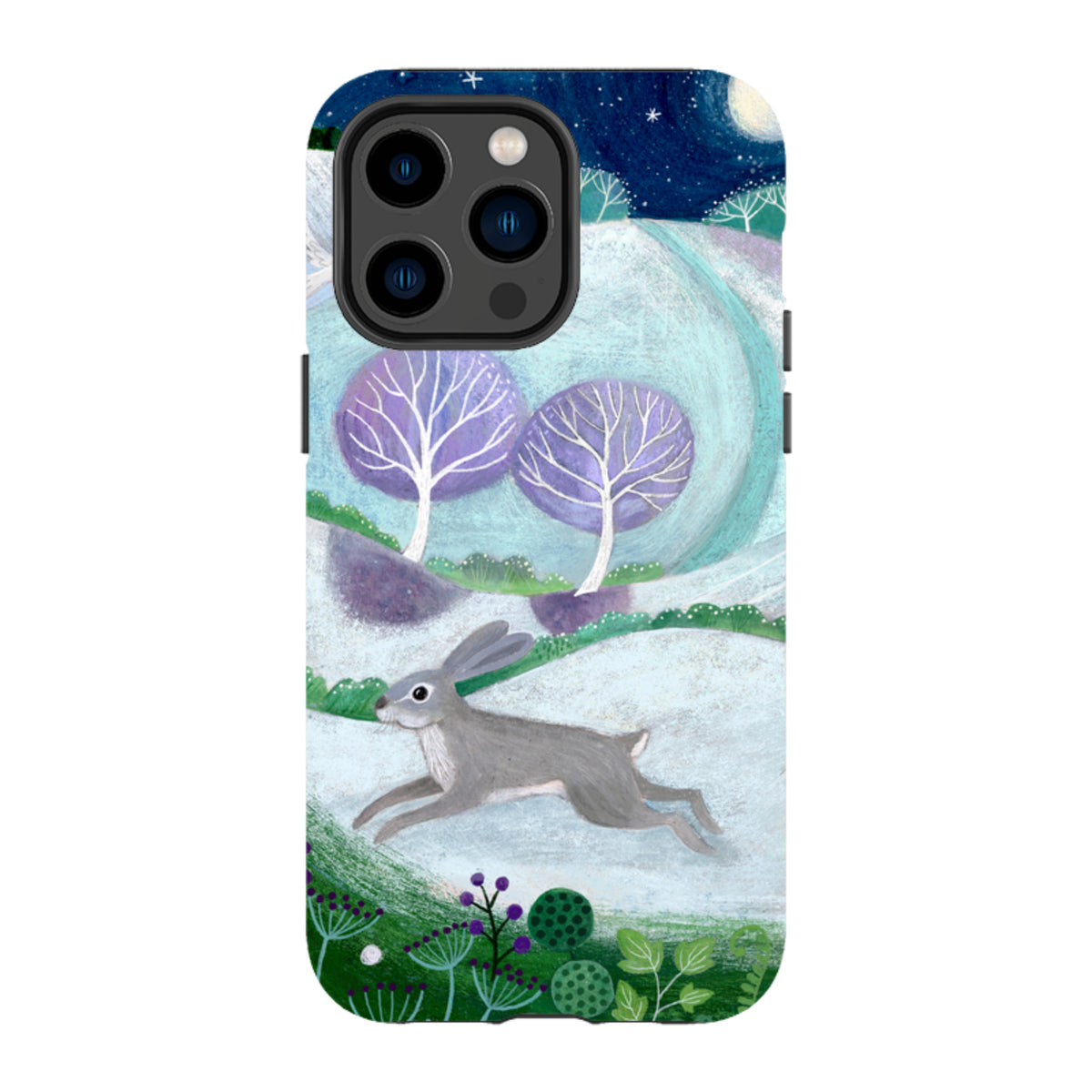 iPhone MagSafe Tough Case -  Winter Hare By Bex Parkin